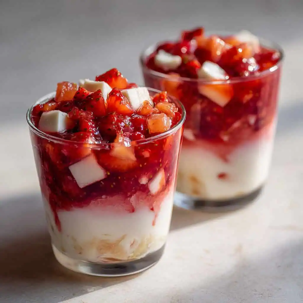 Fresh Strawberry Taho Recipe (5-Minute Filipino Dessert)
