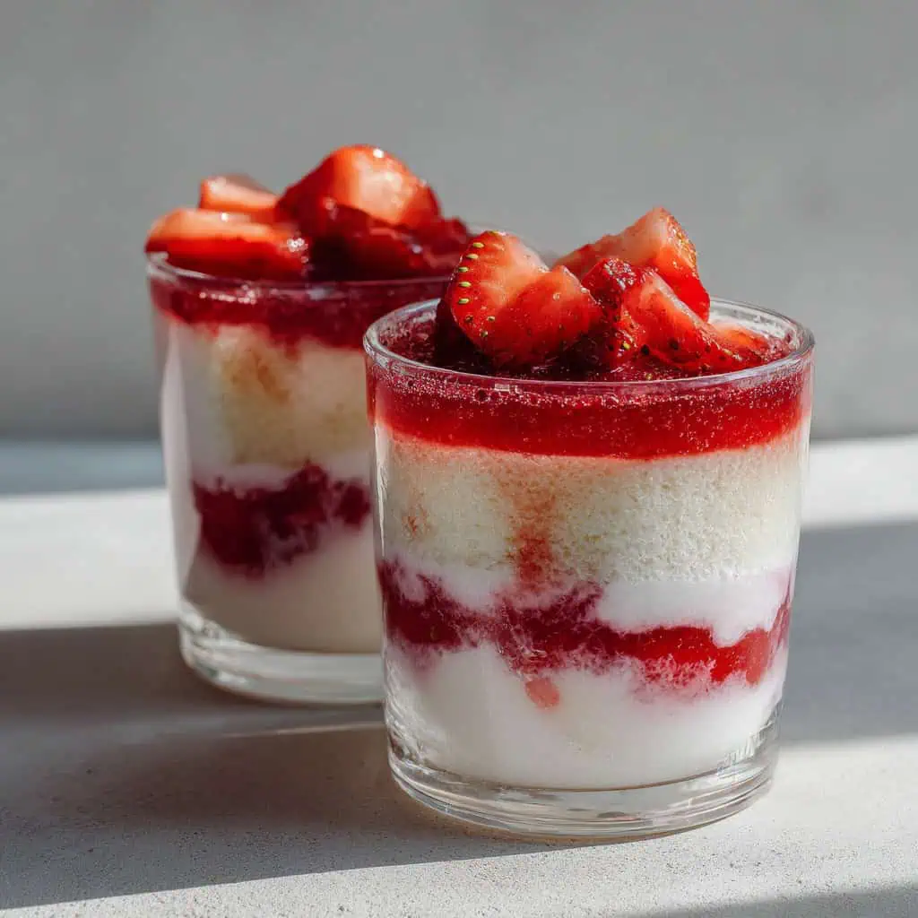 Fresh Strawberry Taho Recipe (5-Minute Filipino Dessert)