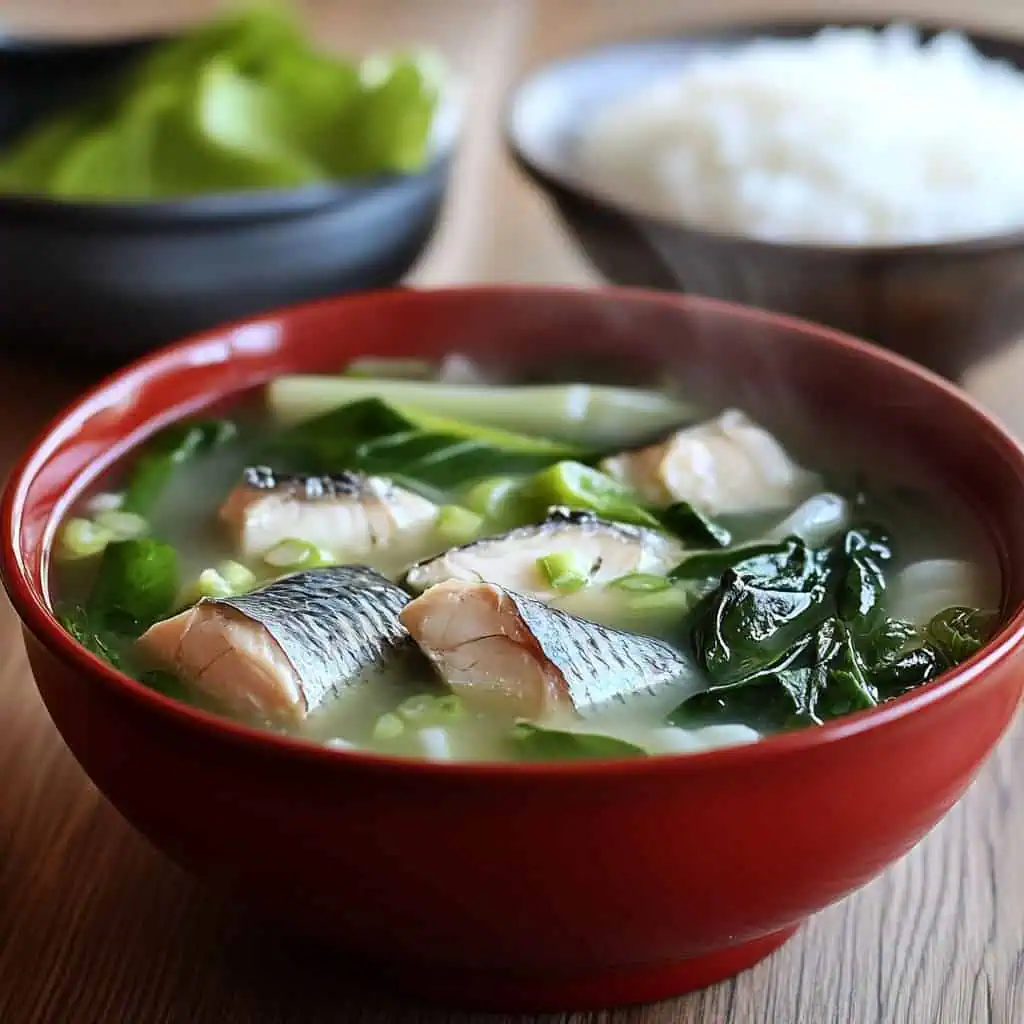 Sinabawang Isda (Filipino Fish Soup)