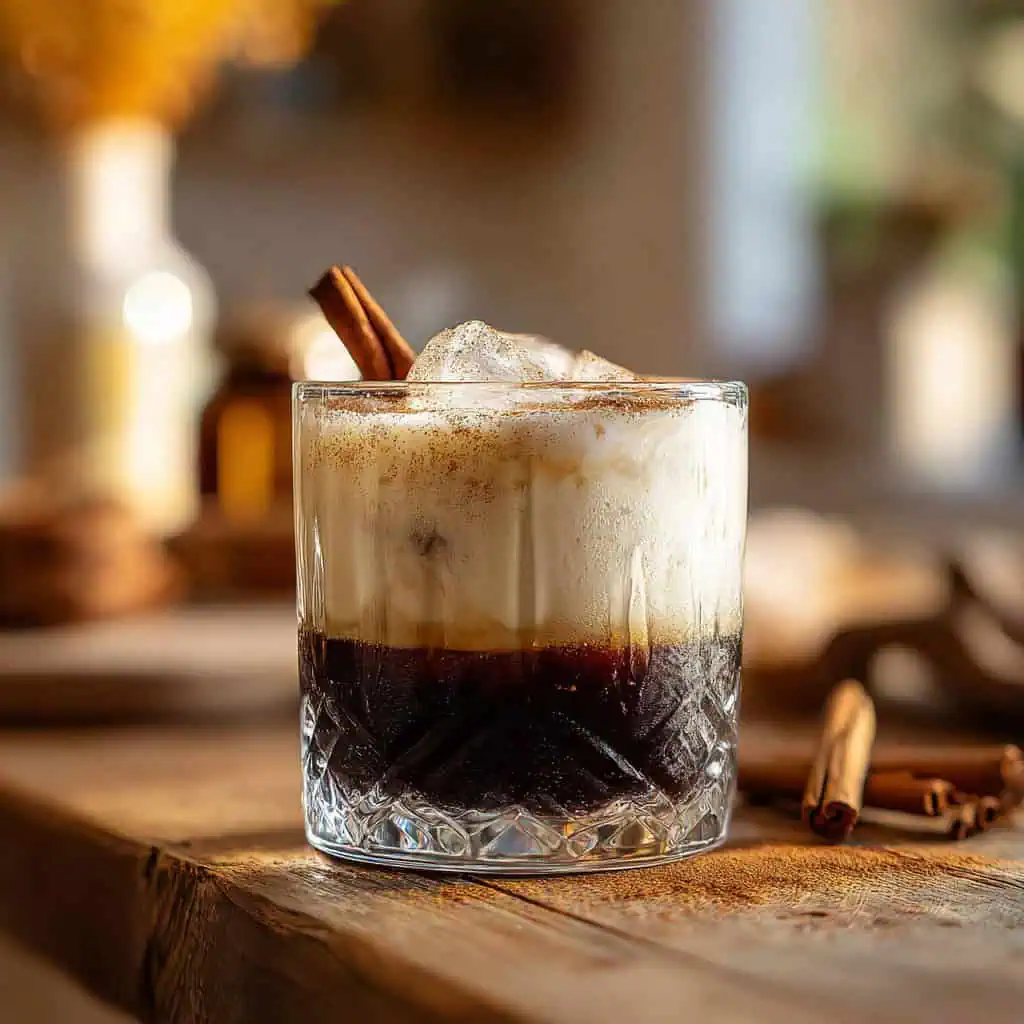 Spiced Rum White Russian Recipe