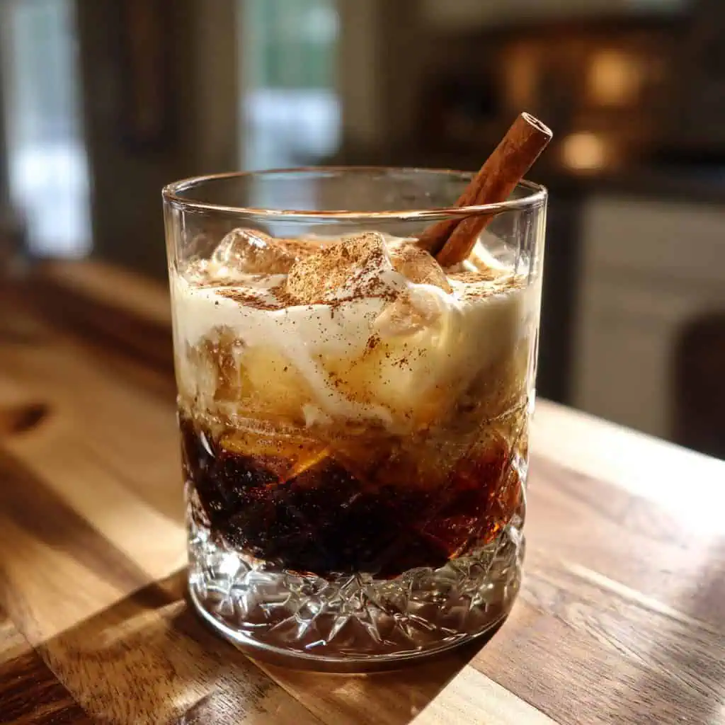 Spiced Rum White Russian Recipe