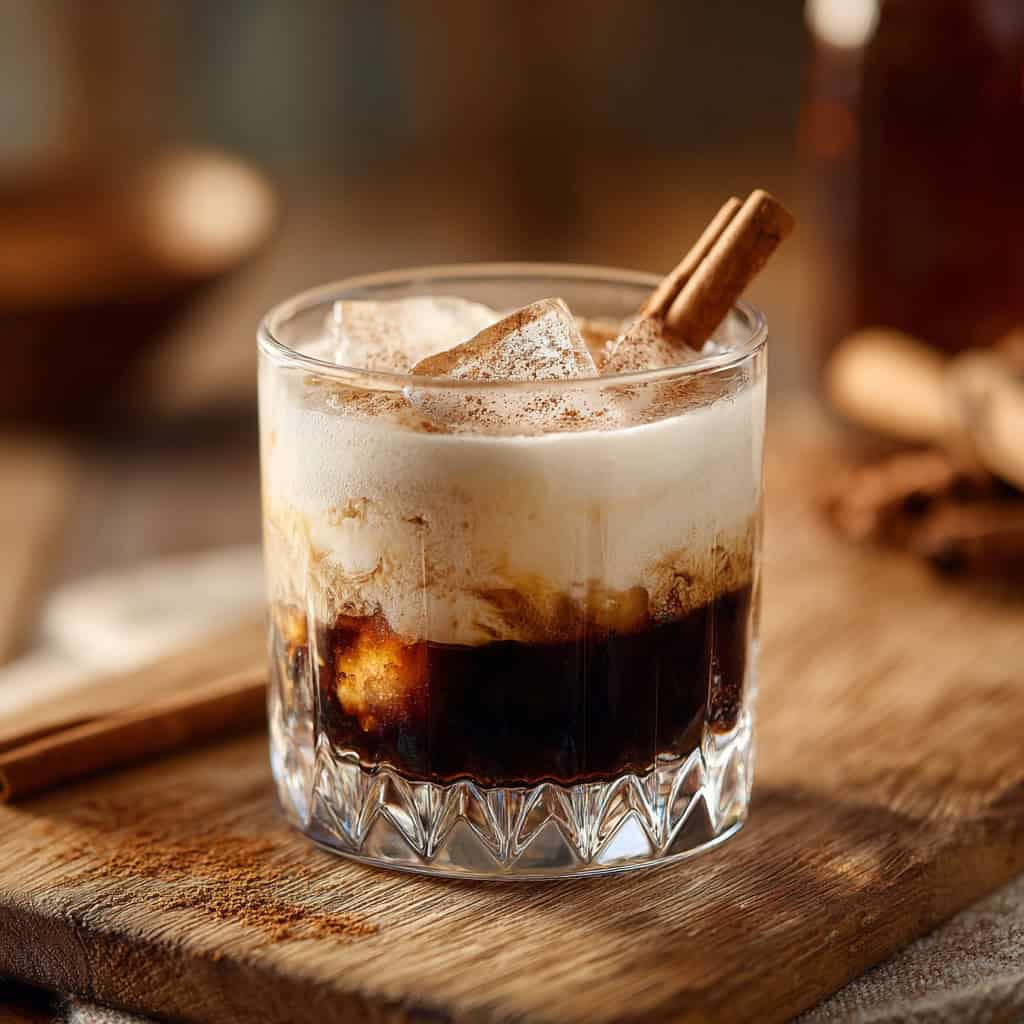 Spiced Rum White Russian Recipe