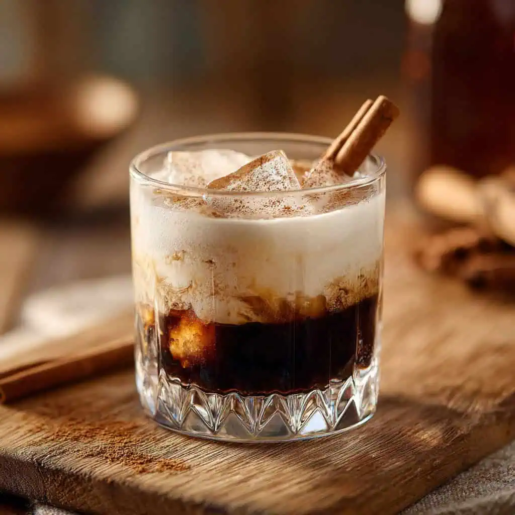 Spiced Rum White Russian Recipe