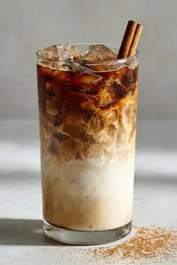 Creamy homemade horchata cold brew recipe with Mexican cinnamon rice milk. Easy overnight prep, budget-friendly coffee shop taste.