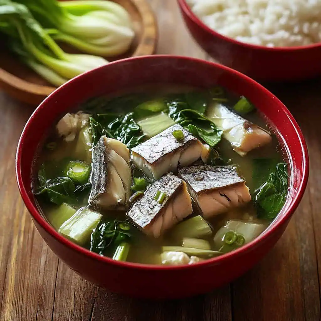 Sinabawang Isda (Filipino Fish Soup)