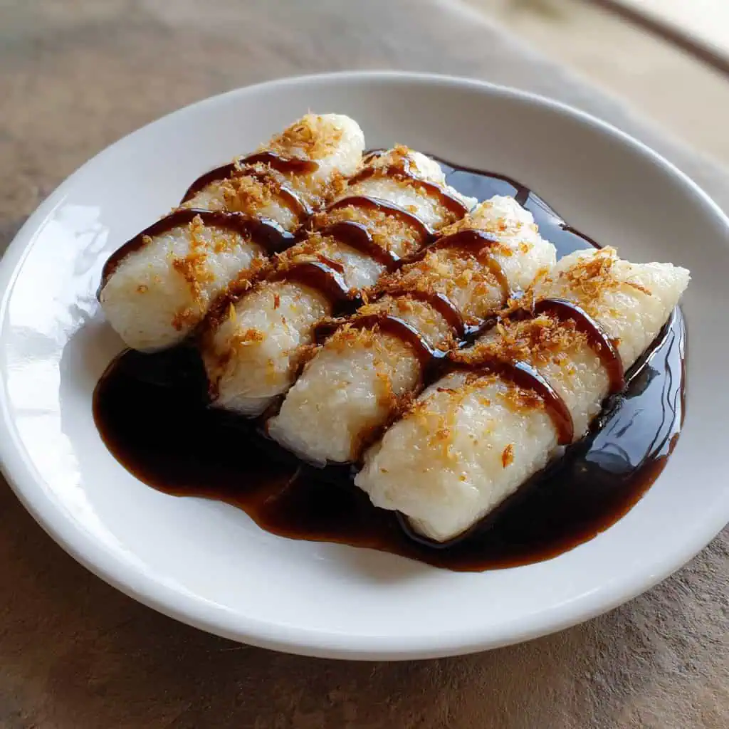 Suman sa Lihiya (Filipino Rice Cake with Lye Water)