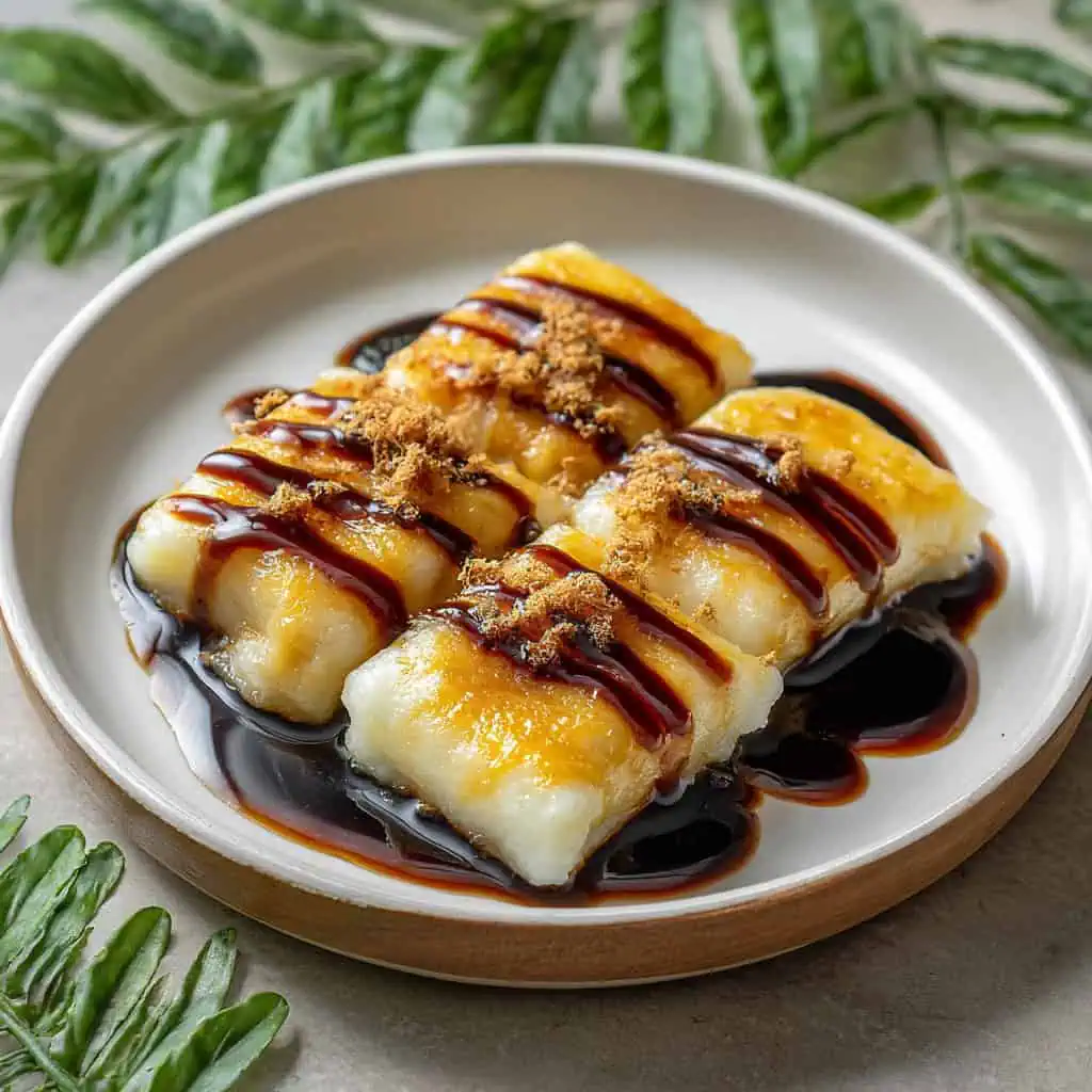 Suman sa Lihiya (Filipino Rice Cake with Lye Water)