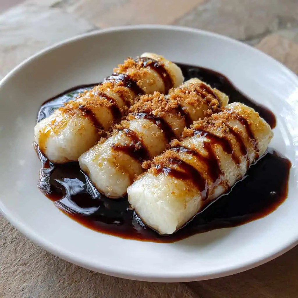 Suman sa Lihiya (Filipino Rice Cake with Lye Water)