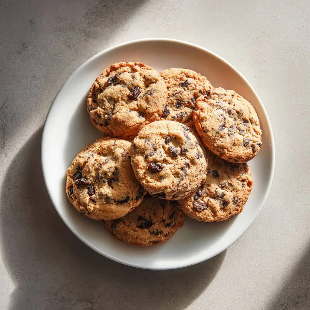 Drunk Santa Chocolate Chip Cookies