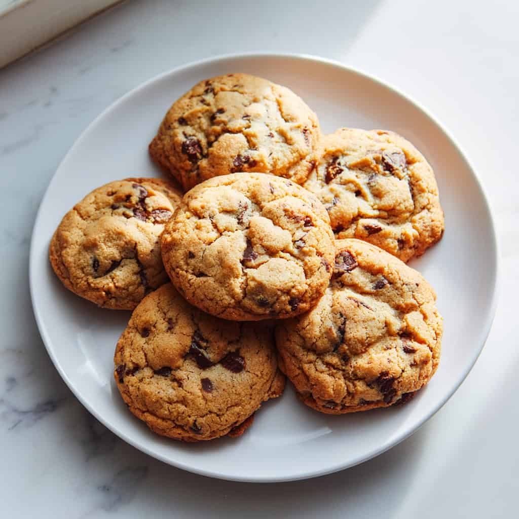 Drunk Santa Chocolate Chip Cookies