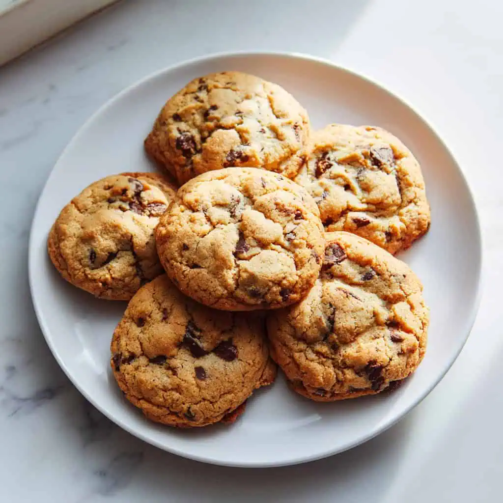 Drunk Santa Chocolate Chip Cookies